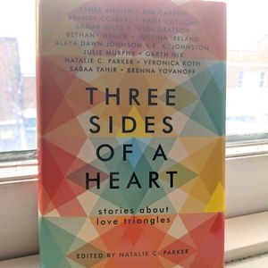 Three sides of a heart hardcover